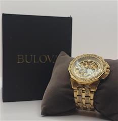 Bulova Octava Crystal Men's Chronograph Watch 98A292